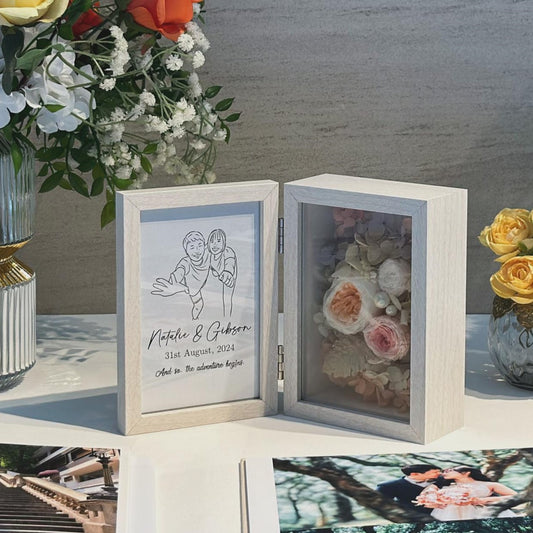 Timeless Vows | Preserved Fresh Flowers Frame